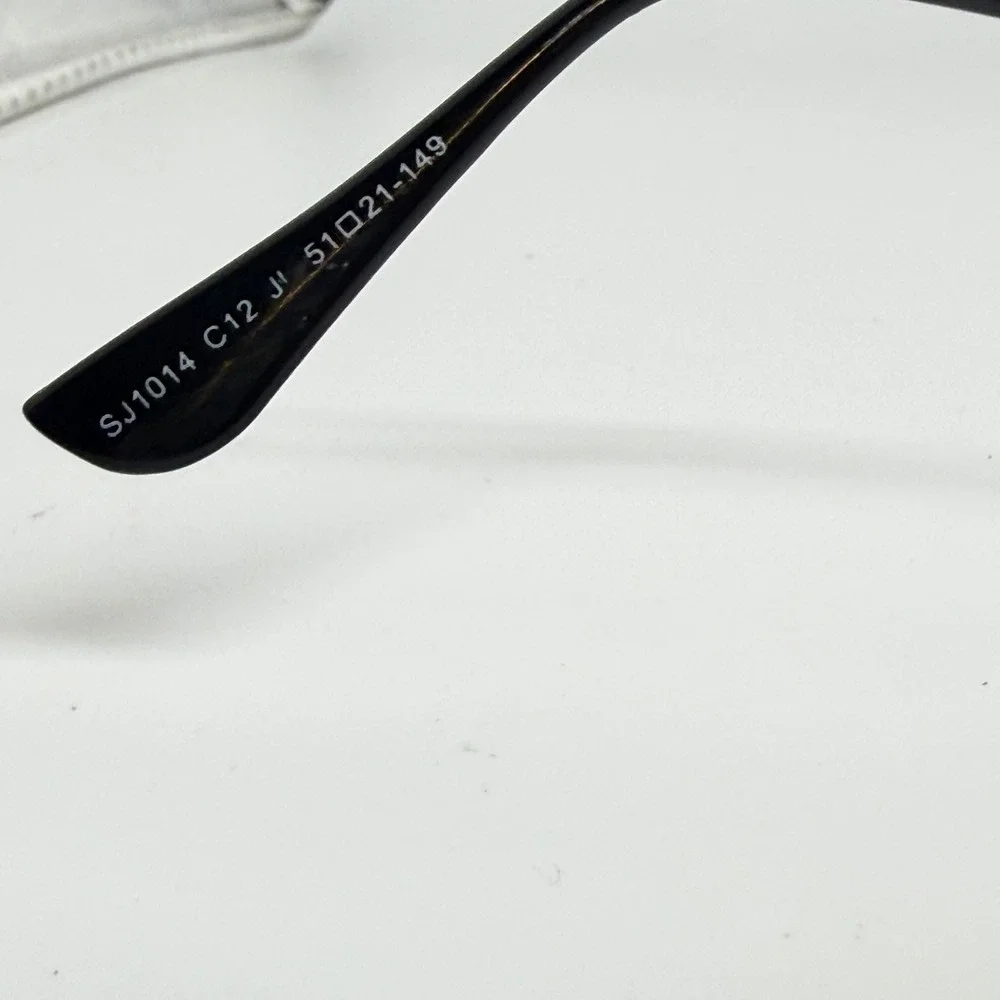 Sojos SJ1014 C12 Black Round‎ Sunglasses Retro Frame Grey Lens 51-21-149
